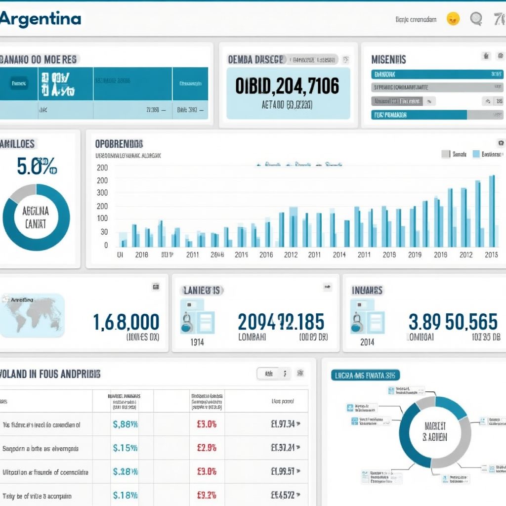 Plataforma de información económica argentina